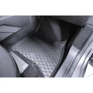 Specific rubber mats suitable for Dacia Bigster HEV after 2025, 4-piece set, black color-image-6229633