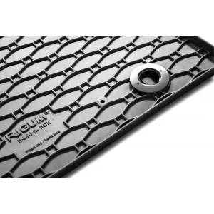 Rigum rubber floor mats suitable for MG 3 after 2024, 4 pieces, black
