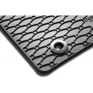 Rigum rubber floor mats suitable for MG 3 after 2024, 4 pieces, black