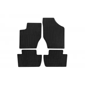 Mochete din cauciuc specifice, potrivite pentru Citroen C4, DS4 2011-2018, set de 4 piese, culoare neagră-image-6229659