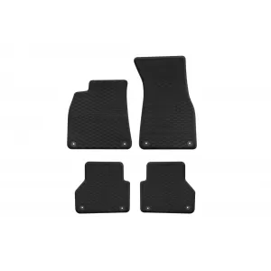 Mochete din cauciuc specifice, potrivite pentru Audi A6 C8 după 2017, Audi A7 C8 după 2018, set de 4 piese, culoare neagră