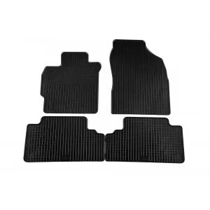 Mochete din cauciuc specifice, potrivite pentru Toyota Auris 2007-2012, Auris hibrid 2010-2012, set de 4 piese, culoare neagră