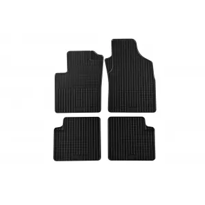 Mochete din cauciuc specifice, potrivite pentru Fiat 500 după 2007, 500C după 2009, Panda 2003-2015, set de 4 piese, culoare neagră
