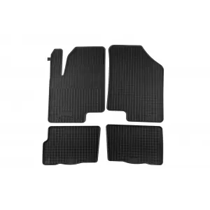 Mochete de cauciuc specifice, potrivite pentru Kia Soul 2009-2014, set de 4 piese, culoare neagră