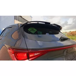 Spoiler Motordrome Design adatto per il tetto della Seat Leon FR Mk4, Cupra Leon Mk1 hatchback dopo il 2020-image-6230013