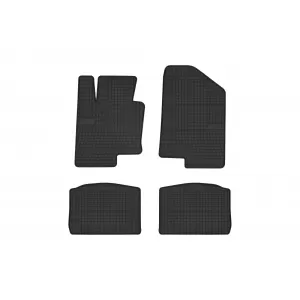 Mochete din cauciuc specifice, potrivite pentru Kia Optima 2012-2015, set de 4 piese, culoare neagră din seria Frogum El Toro