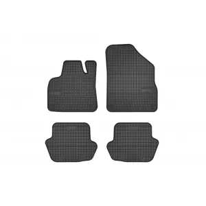 Covorașe din cauciuc specifice, potrivite pentru Citroen DS5 2011-2015, set de 4 piese, culoare neagră din seria Frogum El Toro