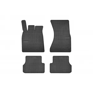 Mănuși de cauciuc specifice potrivite pentru Audi A6 C7, A7 Sportback 2010-2018, set de 4 piese, culoare neagră din seria Frogum El Toro