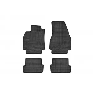 Mănuși de cauciuc specifice potrivite pentru Renault Megane 2002-2006, set de 4 piese, culoare neagră din seria Frogum El Toro