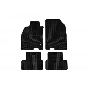 Mochete din cauciuc specifice, potrivite pentru Renault Fluence după 2010, set de 4 piese, culoare neagră