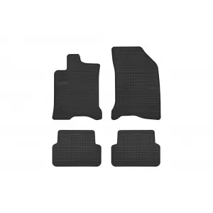 Mănuși de cauciuc specifice potrivite pentru Renault Laguna 2001-2007, set de 4 piese, culoare neagră din seria Frogum El Toro