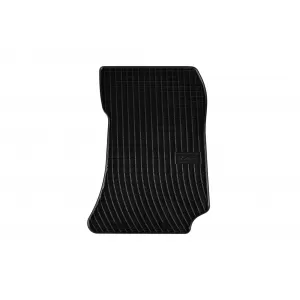 Specific rubber mats suitable for Mercedes E class W212 2009-2016, CLS C218 2011-2018, 4-piece set, black color-image-6230383