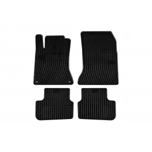 Specific rubber mats suitable for Frogum El Toro series for Mercedes A class W176 2011-2018, CLA C117 2013-2019, GLA X156 2013-2019, 4-piece set, black color