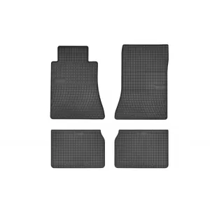 Mănuși de cauciuc specifice potrivite pentru Mercedes E class W124 1984-1997, set de 4 piese, culoare neagră