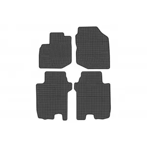 Mochete din cauciuc specifice, potrivite pentru Honda Jazz 2008-2013, set de 4 piese, culoare neagră din seria Frogum El Toro-image-6230432