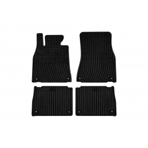 Specific rubber mats suitable for Lexus LS 200 2000-2006, 4-piece set, black color from Frogum El Toro series-image-6230587