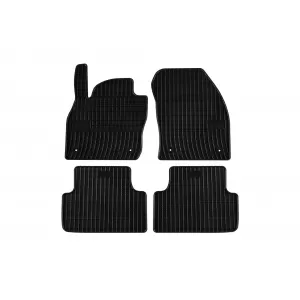 Mochete din cauciuc specifice, potrivite pentru VW T-Cross după 2018, set de 4 piese, culoare neagră