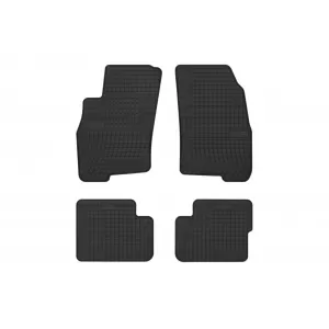 Mochete din cauciuc specifice, potrivite pentru Fiat Linea 2007-2015, set de 4 piese, culoare neagră din seria Frogum El Toro-image-6230657