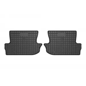 Mănuși de cauciuc specifice potrivite pentru seria Frogum El Toro pentru Jeep Wrangler după 2017 cu 4 uși, set de 4 piese, culoare neagră-image-6230745