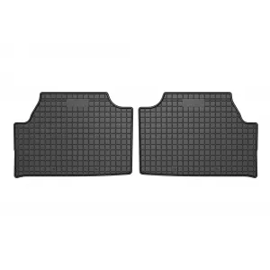 Specific rubber mats suitable for Hyundai Kona Electric 2018-2023, EV version, 4-piece set, black color-image-6230869