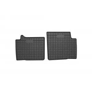 Mănuși de cauciuc specifice potrivite pentru seria Frogum El Toro pentru Fiat 500 hatchback, 500 Hybrid după 2020, set de 4 piese, culoare neagră-image-6230916