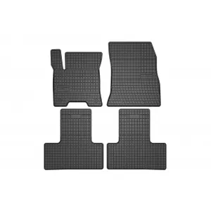 Mănuși de cauciuc specifice potrivite pentru Mercedes EQB X243 după 2021, set de 4 piese, culoare neagră