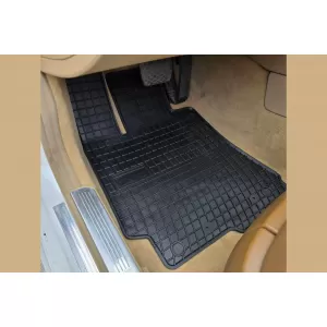 Mănuși de cauciuc specifice potrivite pentru seria Frogum El Toro pentru Mercedes S class W221 2005-2013 cu ampatament scurt sau lung, set de 4 piese, culoare neagră-image-6231253