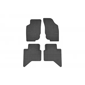 Mats din cauciuc specifice, potrivite pentru Toyota Hilux 2005-2015, set de 4 piese, culoare neagră din seria Frogum El Toro-image-6231368