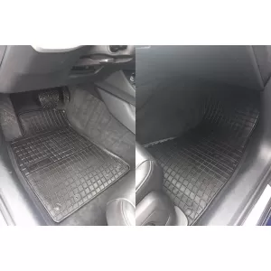 Mochete de cauciuc specifice, potrivite pentru Audi A4 B9 după 2015, set de 4 piese, culoare neagră-image-6231378