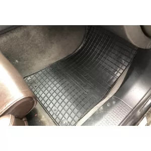Mochete de cauciuc specifice, potrivite pentru Audi A8 D3 2002-2009 cu ampatament scurt, set de 4 piese, culoare neagră din seria Frogum El Toro-image-6231417