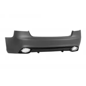 Paraurti posteriore RS5 adatto per Audi A5 Sportback 2007-2016, con terminali di scarico cromati -O--O--image-6231736