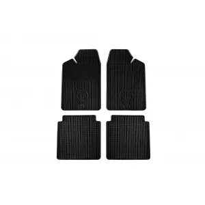 Mochete din cauciuc Gumarny Zubri potrivite pentru Mercedes ML W163 2001-2006, set de 4 piese, culoare neagră-image-6231784