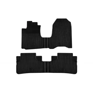 Mochete din cauciuc Gumarny Zubri potrivite pentru Honda CR-V 2007-2012, set de 4 piese, culoare neagră