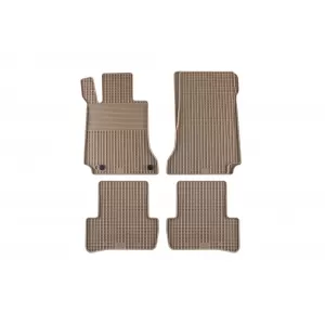 Mochete din cauciuc Gumarny Zubri potrivite pentru Mercedes C class W205 2014-2020, set de 4 piese, culoare bej-image-6231830