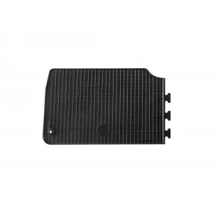 Mochete din cauciuc Gumarny Zubri potrivite pentru Volkswagen Sharan, Seat Alhambra 1996-2009 cu clipsuri rotunde, 7 locuri, set de 6 piese, culoare neagră-image-6231881