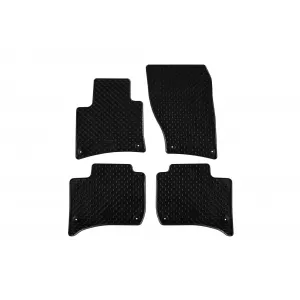 Mochete din cauciuc Gumarny Zubri potrivite pentru Volkswagen Touareg, Porsche Cayenne 2010-2017, set de 4 piese, culoare neagră-image-6231914
