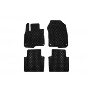 Mochete din cauciuc Gumarny Zubri potrivite pentru Honda CR-V 2018-2022, set de 4 piese, culoare neagră