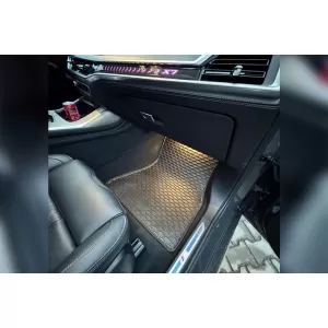 Mănuși din cauciuc Gumarny Zubri potrivite pentru BMW X7 G07 după 2018, set de 4 piese, culoare neagră-image-6231976