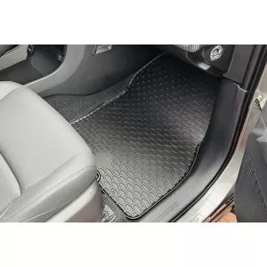 Mănuși din cauciuc Gumarny Zubri potrivite pentru Toyota bZ4X, Subaru Solterra după 2022, set de 4 piese, culoare neagră-image-6232058