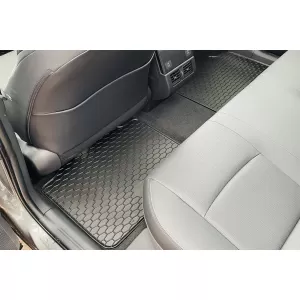 Mănuși din cauciuc Gumarny Zubri potrivite pentru Toyota bZ4X, Subaru Solterra după 2022, set de 4 piese, culoare neagră-image-6232059