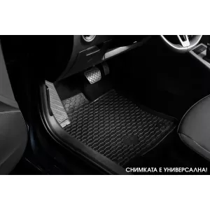 Mochete din cauciuc Gumarny Zubri potrivite pentru SangYong Actyon după 2025, Torres după 2023, Korando după 2019, set de 4 piese, culoare neagră-image-6232090