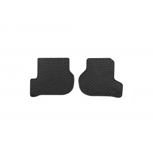Mănuși din cauciuc Gumarny Zubri potrivite pentru Skoda Octavia 2004-2013, Volkswagen Golf V 2003-2009, Golf VI 2008-2013, Jetta 2005-2011 cu clipsuri rotunde, set de 4 piese, culoare neagră-image-6232096