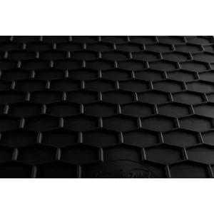 Mănuși din cauciuc Gumarny Zubri potrivite pentru Skoda Octavia 2004-2013, Volkswagen Golf V 2003-2009, Golf VI 2008-2013, Jetta 2005-2011 cu clipsuri rotunde, set de 4 piese, culoare neagră-image-6232100