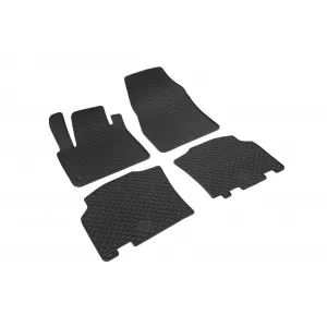 Mănuși din cauciuc Gumarny Zubri potrivite pentru Mercedes T class, Citan Tourer, Renault Kangoo după 2022, set de 4 piese, culoare neagră-image-6232124