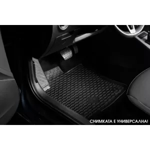 Mochete din cauciuc Gumarny Zubri potrivite pentru MG HS după 2022, set de 4 piese, culoare neagră-image-6232159