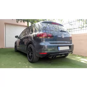 Motordrome Design diffuser version 2 suitable for rear bumper Volkswagen Golf VI 2008-2013