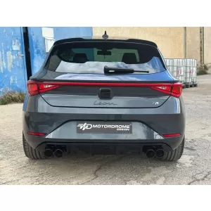 Diffusore Motordrome Design adatto per il paraurti posteriore della Seat Leon Mk4 dopo il 2020-image-6232236