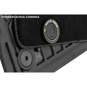 Tappetini in gomma e moquette 2 in 1 adatti per BMW X5 F15 2013–2018 della serie Frogum 5D Race Rock, 3 pezzi, neri-image-6232629