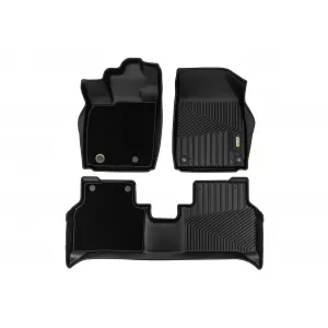 Tappetini in gomma e moquette 2 in 1 adatti per Audi Q4 E-Tron, Cupra Born dopo il 2021, Cupra Tavascan dopo il 2023, Skoda Elroq dopo il 2025, Skoda Enyaq, VW ID.4 dopo il 2020, ID.5 dopo il 2022, se-image-6232693