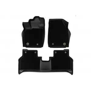 Tappetini in gomma e moquette 2 in 1 adatti per Audi Q4 E-Tron, Cupra Born dopo il 2021, Cupra Tavascan dopo il 2023, Skoda Elroq dopo il 2025, Skoda Enyaq, VW ID.4 dopo il 2020, ID.5 dopo il 2022, se-image-6232694